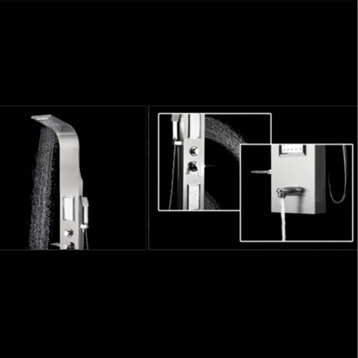 Wellis Panou de duș cu hidromasaj Napoli [4]