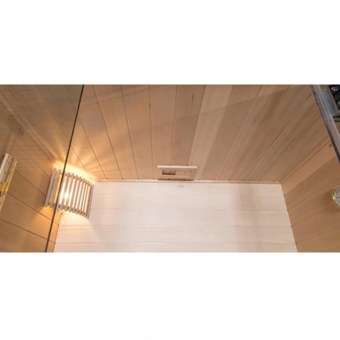 Wellis Saună finlandeză Igneus Hemlock pentru 2 persoane [3]