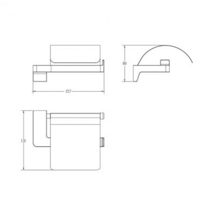 Wellis Suport de hârtie igienică Mamba [2]