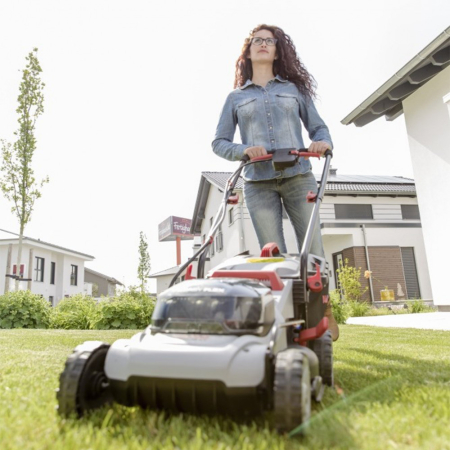 Al-Ko Mașină de tuns iarba Easy Flex de 34,8 litri + baterie + reîncărcabilă [6]