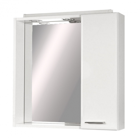 Aqualine ZOJA Dulap cu oglindă, dreapta, alb [0]