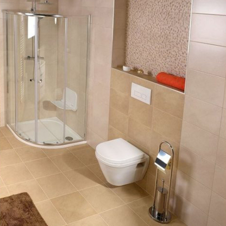 Aqualine Suport pentru perie și hârtie igienică Samba [1]