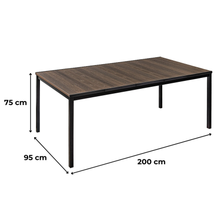 Curver Amari Large 8+1 set de mobilier de grădină nuc-grafit [3]