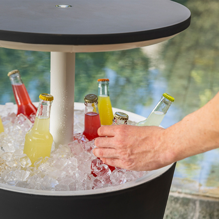 Curver Articole de petrecere din plastic Cool Bar gri-alb [5]