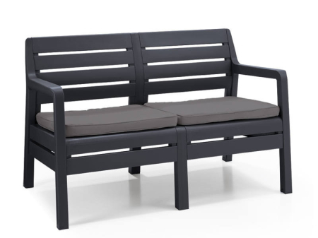 Produse temporar indisponibile - Curver Bancă de grădină Delano cu 2 locuri