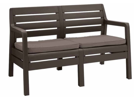 Produse temporar indisponibile - Curver Bancă de grădină Delano cu 2 locuri