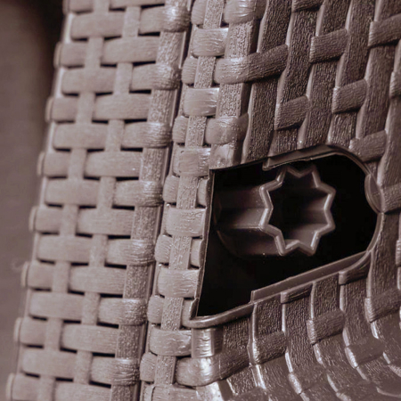 Curver Canapea de colț relaxantă Corfu cu masă Rosario [2]