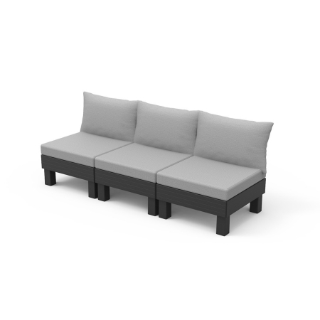 Produse temporar indisponibile - Curver Canapea de grădină Elements cu 3 locuri
