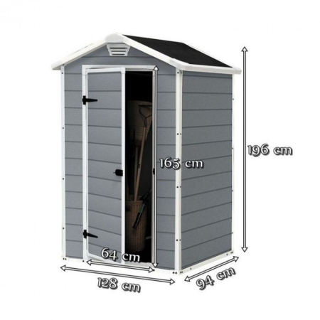 Curver Casă de grădină Manor 4x3 [2]