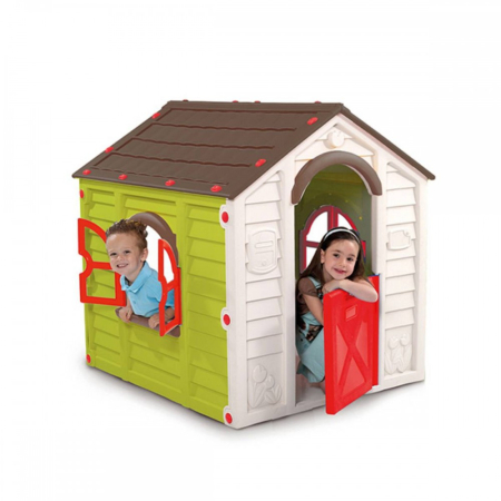 Produse temporar indisponibile - Curver Casă de joacă de grădină din plastic Rancho Playhouse