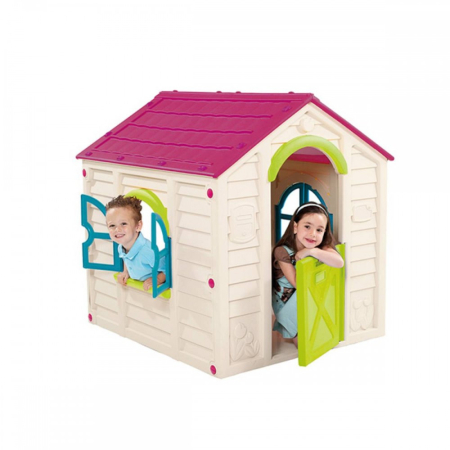 Produse temporar indisponibile - Curver Casă de joacă de grădină din plastic Rancho Playhouse