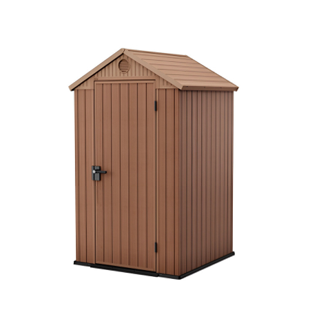 Căsuță grădină - Curver Căsuță de grădină din plastic Darwin 4x4, maro