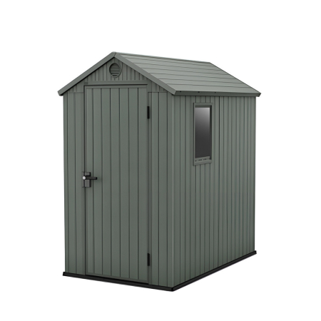 Curver Căsuță de grădină din plastic Darwin 4x6, verde [0]