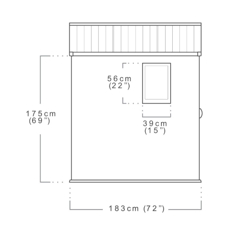 Curver Căsuță de grădină din plastic Darwin 6x6 [3]