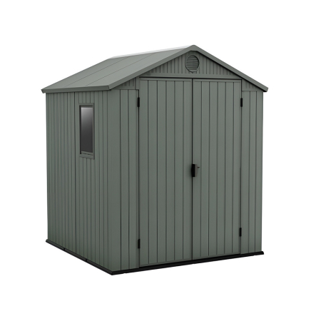 Căsuță grădină - Curver Căsuță de grădină din plastic Darwin 6x6, verde