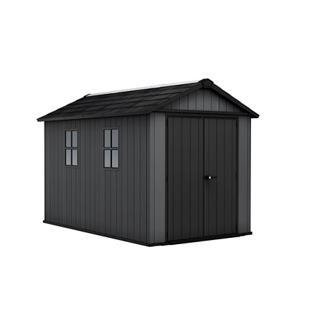 Produse temporar indisponibile - Curver Căsuță de grădină din plastic Newton 2.0 11x7.5 gri
