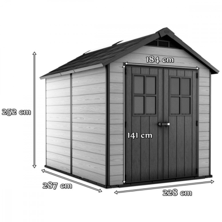 Curver Căsuță de grădină din plastic Newton 759 [1]
