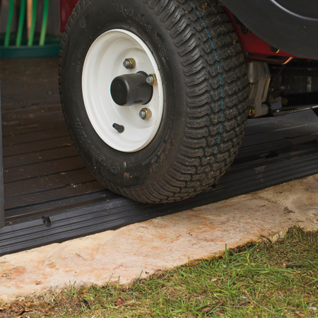 Curver Căsuță de grădină din plastic Signature PENT 7X7, lemn de nuc [6]