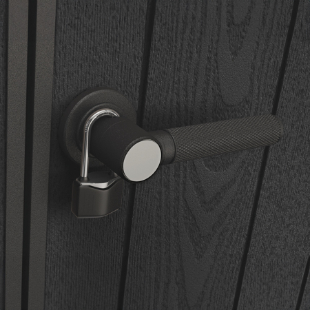 Curver Căsuță de grădină Signature PENT 7X7 din plastic, lemn de frasin [4]