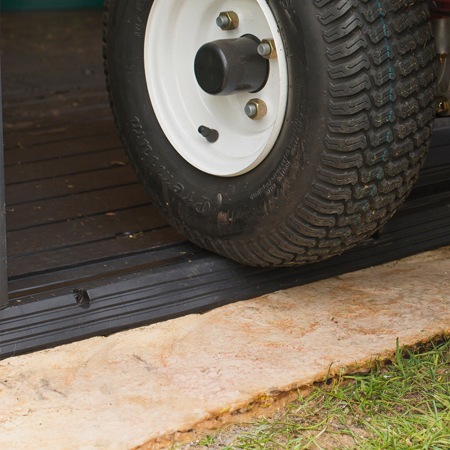 Curver Căsuță de grădină Signature PENT 9X7 din plastic, lemn de frasin [5]