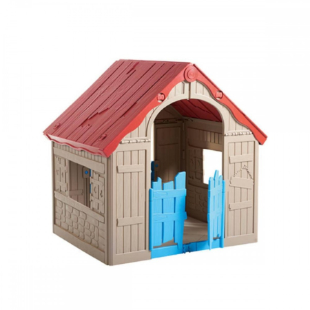 Produse temporar indisponibile - Curver Căsuță de joacă pliabilă, căsuță de joacă pliabilă din plastic