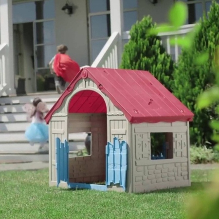 Curver Căsuță de joacă pliabilă, căsuță de joacă pliabilă din plastic [1]