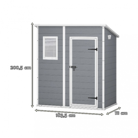 Curver Căsuță de scule din plastic pentru animale de companie Manor [1]