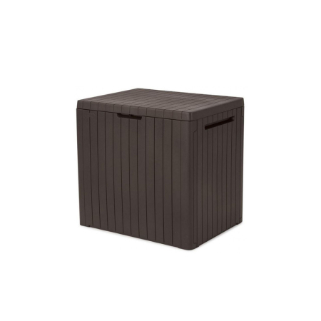 Produse temporar indisponibile - Curver Container de grădină din plastic City 113L maro