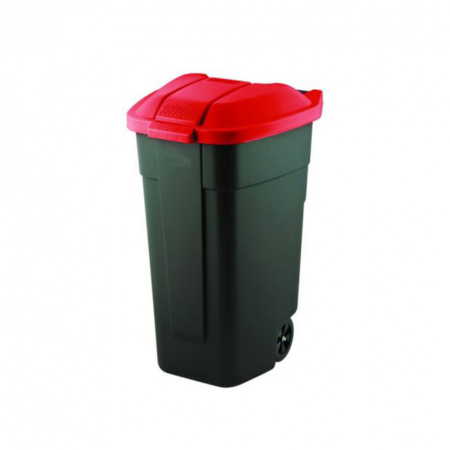 Produse temporar indisponibile - Curver Coș de gunoi selectiv cu roți 110L