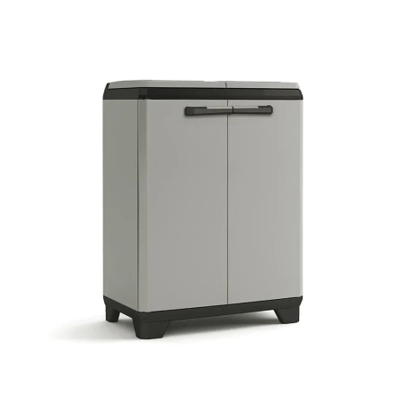 Produse temporar indisponibile - Curver Coș de gunoi selectiv Planet container din plastic gri-negru