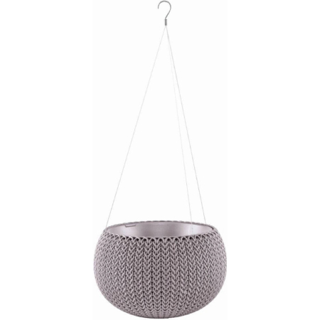 Ghiveci de flori, jardiniere - Curver Cozies S suport de flori cu set de agățat