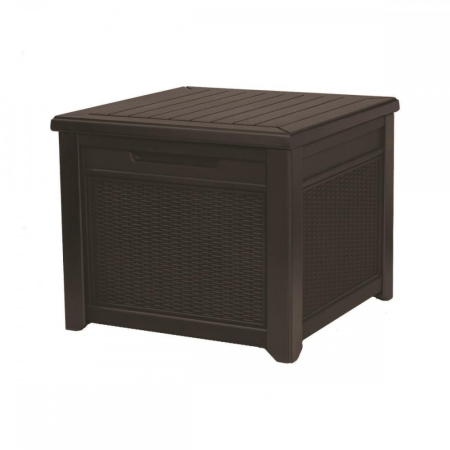 Produse temporar indisponibile - Curver Cub Rattan Deck Box Box 208l maro