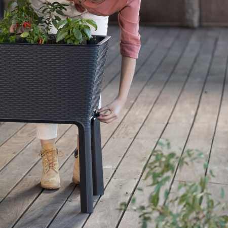 Curver Cutie cu flori artificiale din ratan, 120 l, înflorire completă [4]