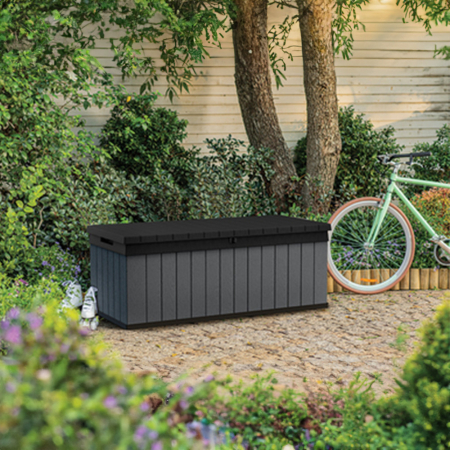 Curver Cutie de depozitare pentru grădină Darwin 380L gri [1]
