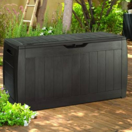 Curver Cutie de depozitare pentru grădină din ratan Hollywood 270L [2]