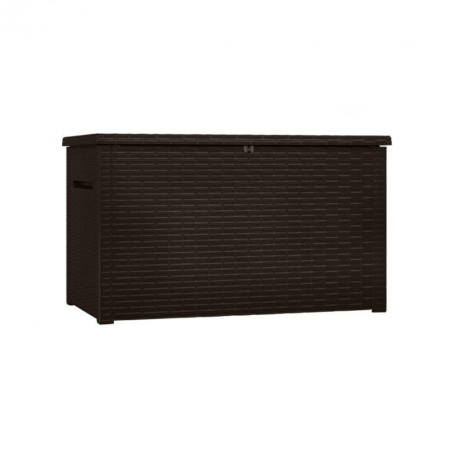 Produse temporar indisponibile - Curver Cutie de grădină din ratan artificial Java box 850L