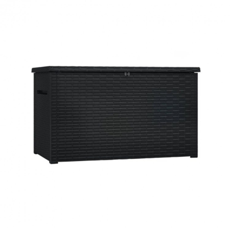 Produse temporar indisponibile - Curver Cutie de grădină din ratan artificial Java box 850L