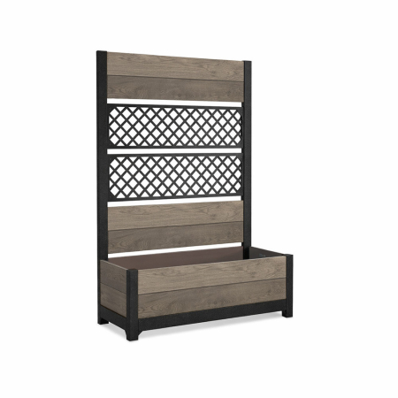 Grădină - Curver Deco lalea înapoiat plantator 110l lemn de frasin