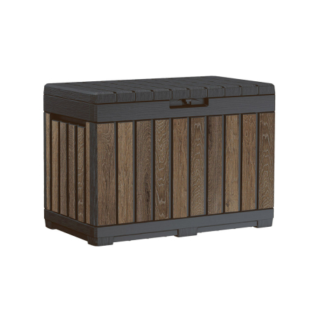 Casetă de grădină - Curver Decocoat kentwood plastic gradina container 190l nuc