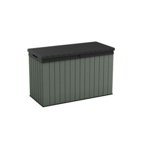 Cutie grădină - Curver Depozitare de grădină Darwin cu separator 662L verde