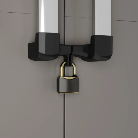 Curver Dulap din plastic Pro Tall gri-negru [5]