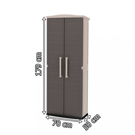 Curver Dulap înalt de depozitare pentru grădină Boston [2]