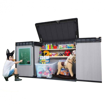 Curver Elit store depozitare grădină plastic gri/grafit [2]