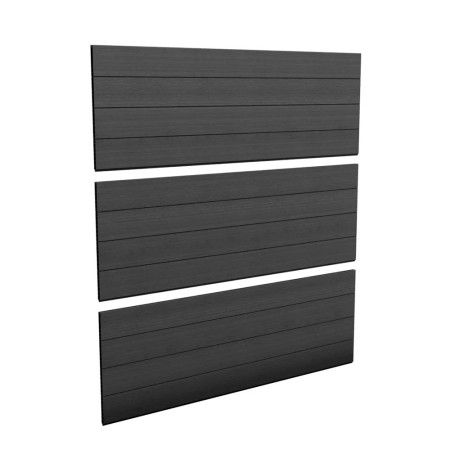 Construcții - Curver Fence evotech plastic lemn cereale gard panou pachet gri