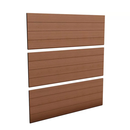 Construcții - Curver Fence evotech plastic lemn cereale gard panou pachet maro