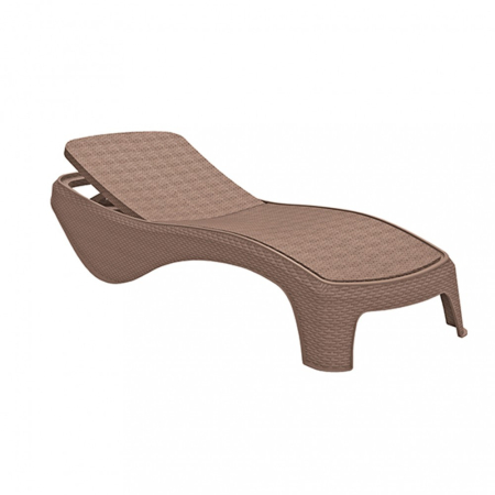 Șezlong - Curver Fotoliu Atlantic, culoare cappuccino