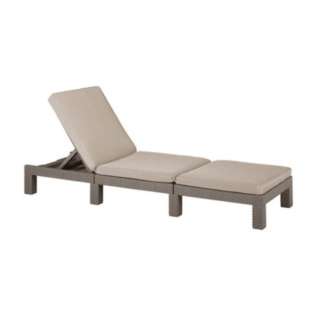 Produse temporar indisponibile - Curver Fotoliu Daytona, culoare cappuccino, cu pernă nisip