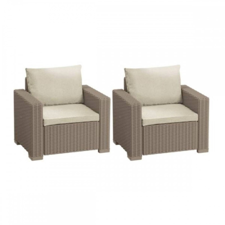 Produse temporar indisponibile - Curver Fotoliu de grădină California Duo