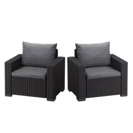 Produse temporar indisponibile - Curver Fotoliu de grădină California Duo