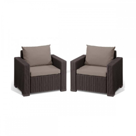 Produse temporar indisponibile - Curver Fotoliu de grădină California Duo